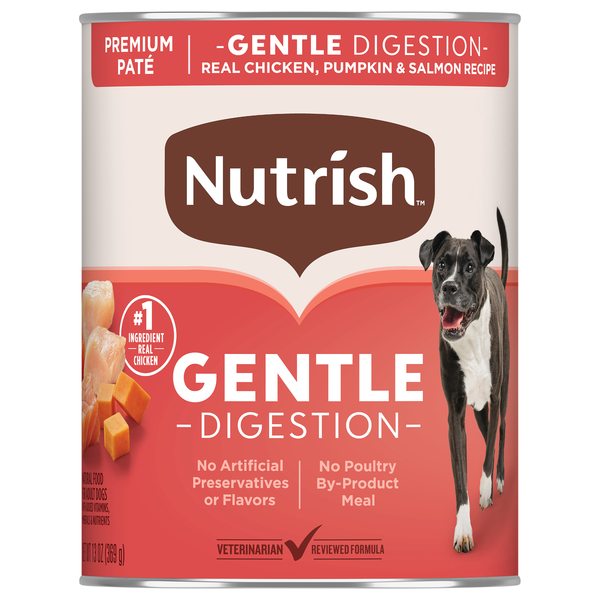 Rachael Ray Nutrish Gentle Digestion Chicken Salmon Adult Wet Dog Food