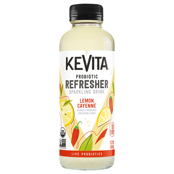 Save on KeVita Probiotic Refresher Sparkling Drink Lemon Cayenne