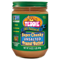 Teddie All Natural Unsalted Super Chunky Peanut Butter