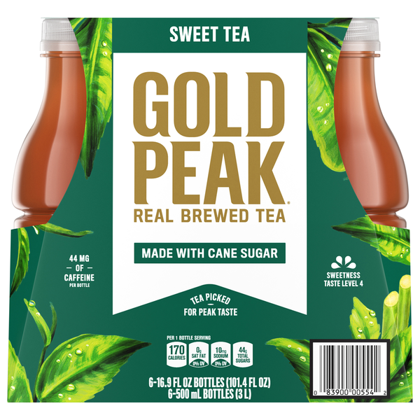 Gold Peak Brewed Sweet Iced Tea - 6 pk