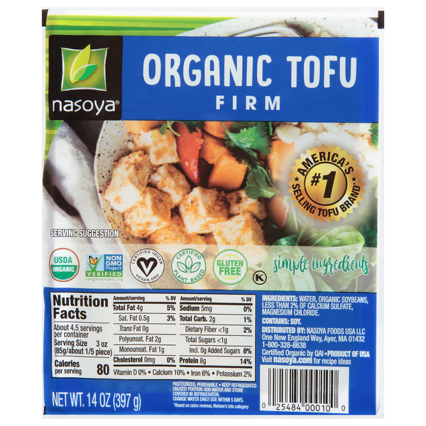 Nasoya Organic Firm Tofu
