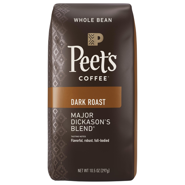 Peet's Major Dickason's Blend Dark Roast Whole Bean Coffee