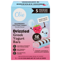 Clio Drizzled Raspberry Cotton Candy Greek Yogurt Bars - 5 ct Refrigerated