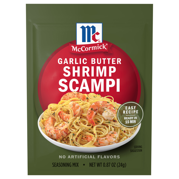 McCormick Garlic Butter Shrimp Scampi Seasoning Mix Packet