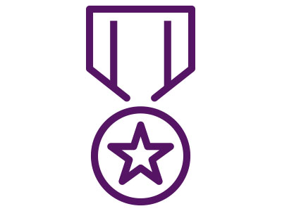 Icon of medal