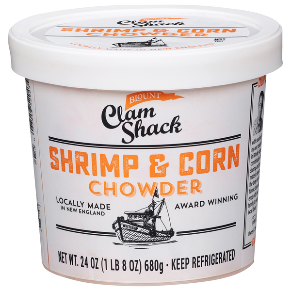 Blount Clam Shack Shrimp & Corn Chowder Refrigerated