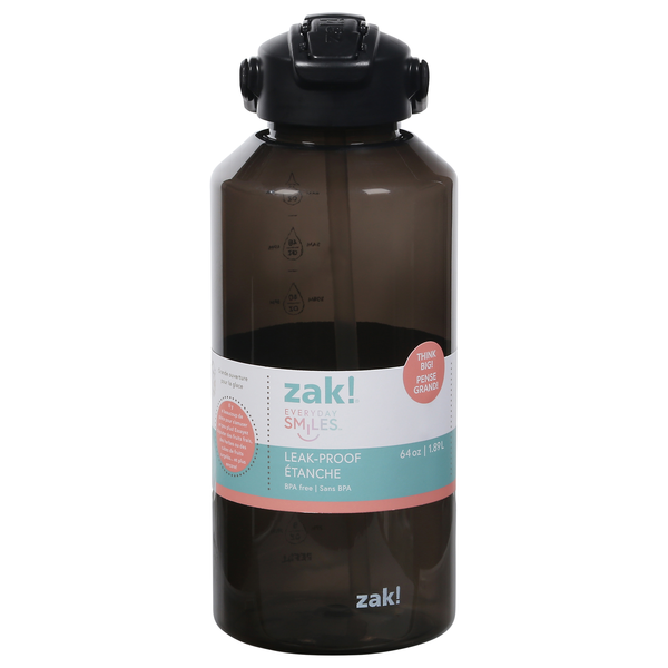 Zak! Everyday Smiles Leak Proof Water Bottle