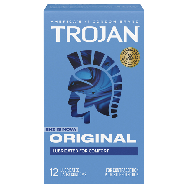 Trojan Original Lubricated Latex Condoms