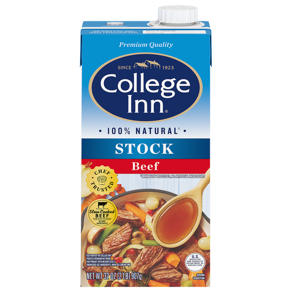 College Inn 100% Natural Beef Stock