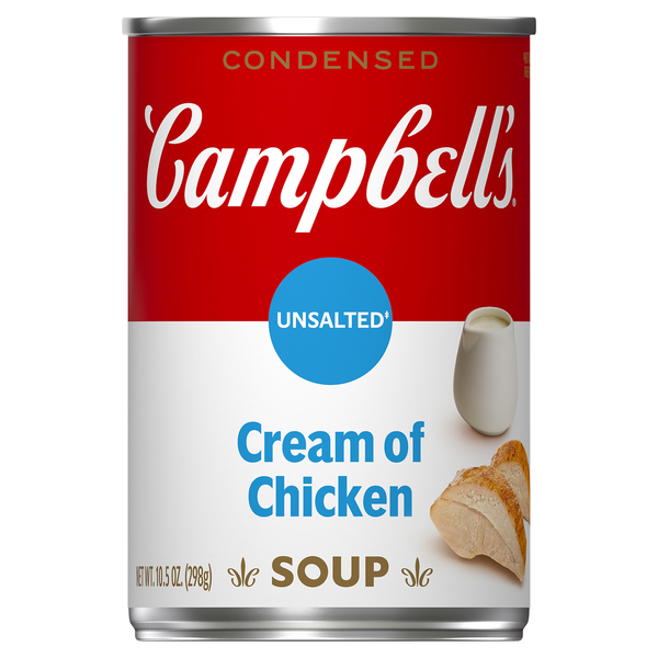 Campbell's Condensed Unsalted Cream of Chicken Soup