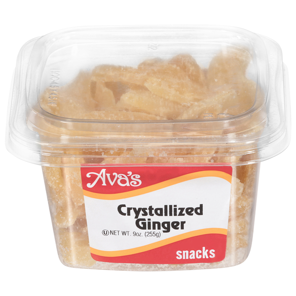 Ava's Crystallized Ginger Snacks