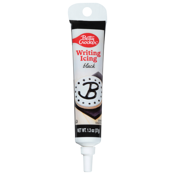 Betty Crocker Black Writing Icing