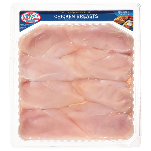Bell & Evans Boneless Skinless Chicken Breasts Fresh