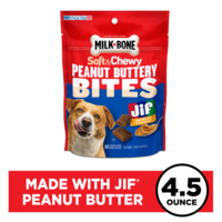 Milk-Bone Soft & Chewy Peanut Buttery Bites Dog Snacks