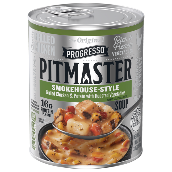 Progresso Pitmaster Smokehouse-Style Grilled Chicken & Potato Soup