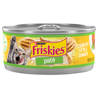 Friskies Pate Country Style Dinner Adult Wet Cat Food