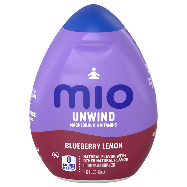 MiO Unwind Blueberry Lemon Liquid Water Enhancer with Magnesium