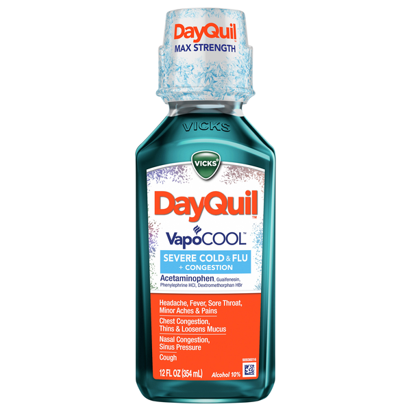 DayQuil VapoCool Severe Cold & Flu + Congestion
