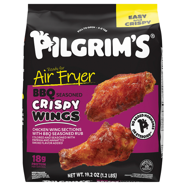 Pilgrim's Pride BBQ Seasoned Crispy Wings Frozen