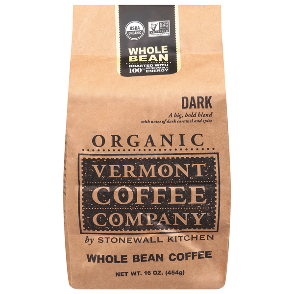 Save on Vermont Coffee Company Dark Roast Coffee (Whole Bean) Order