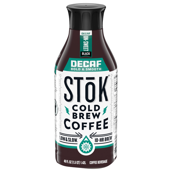 SToK Decaf Black Medium Roast Cold Brew Coffee