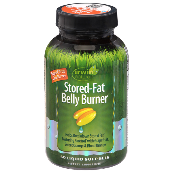 Irwin Naturals Stored-Fat Belly Burner Liquid Soft Gels