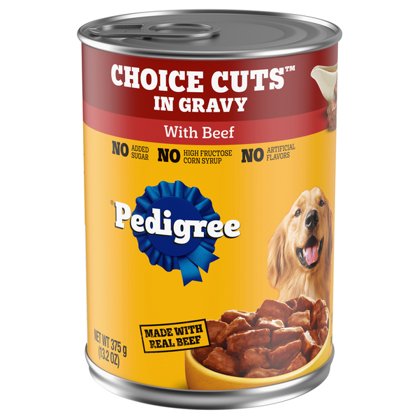 PEDIGREE Choice Cuts in Gravy with Beef Adult Wet Dog Food