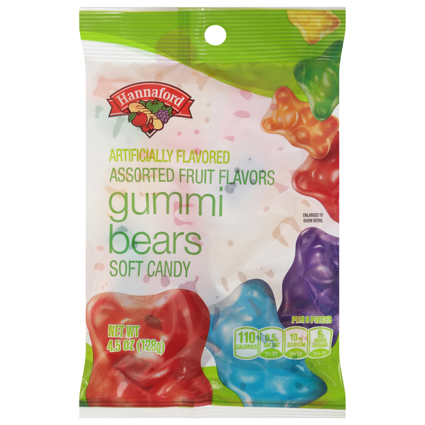 Hannaford Assorted Fruit Gummi Bears