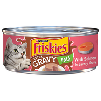 Friskies Extra Gravy Pate Salmon in Gravy Adult Wet Cat Food