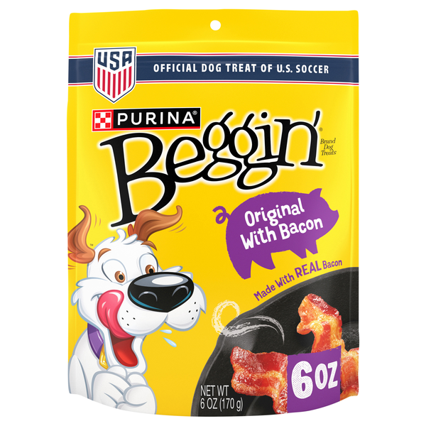 Purina Beggin' Strips Original with Bacon Flavor Dog Treats