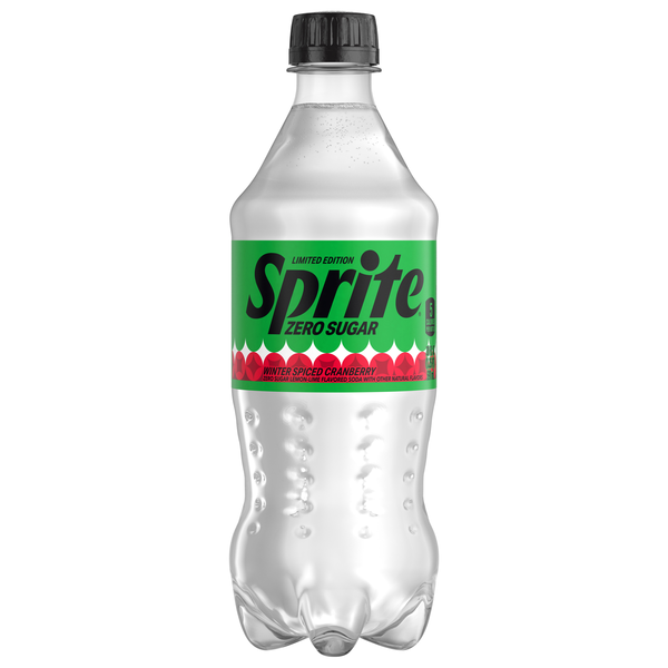 Sprite Zero Sugar Winter Spiced Cranberry Soda
