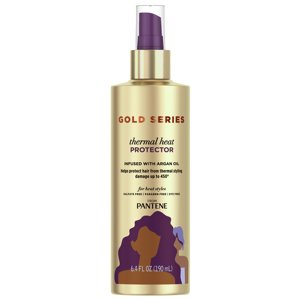 Gold Series From Pantene Thermal Heat Protector Paraben & Sulfate Free