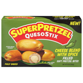 SuperPretzel QuesoStix Cheese & Spice Filled Soft Pretzel Bites Frozen