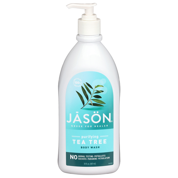JASON Purifying Tea Tree Body Wash Pump