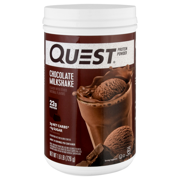 Quest Gluten Free Chocolate Milkshake 22g Protein Powder