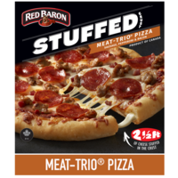 Red Baron Stuffed Crust Meat-Trio Pizza Frozen