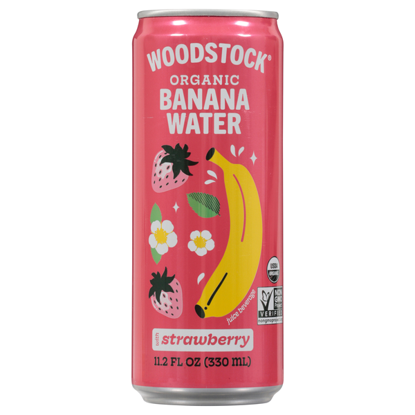 Woodstock Organic Strawberry Banana Water