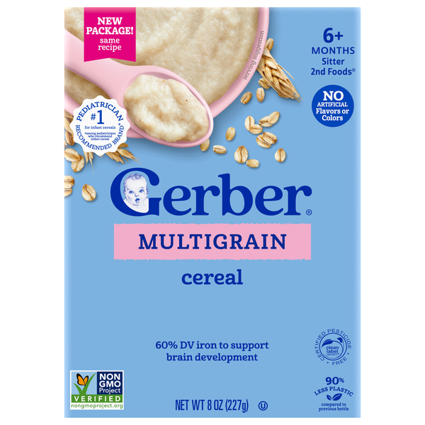 Gerber Sitter 2nd Foods Multigrain Cereal