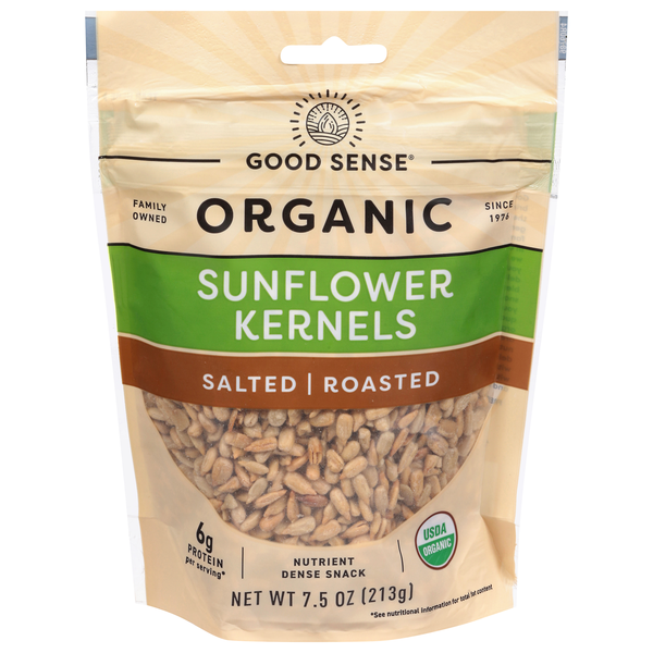 Good Sense Sunflower Nuts Roasted & Salted Organic