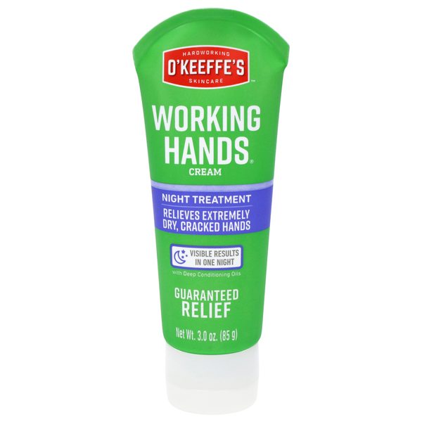 O'Keeffe's Hand Cream Night Treatment with Deep Conditioning Oils