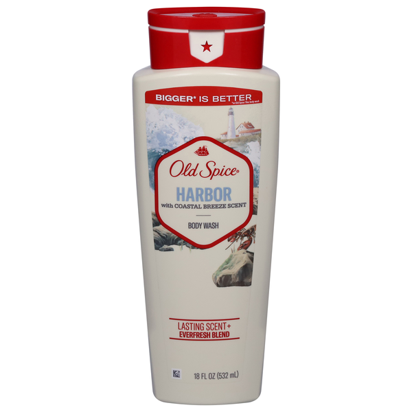 Save on Old Spice Men Harbor Coastal Breeze Scent Body Wash Order
