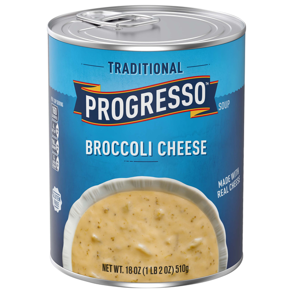 Progresso Traditional Gluten Free Broccoli Cheese Soup