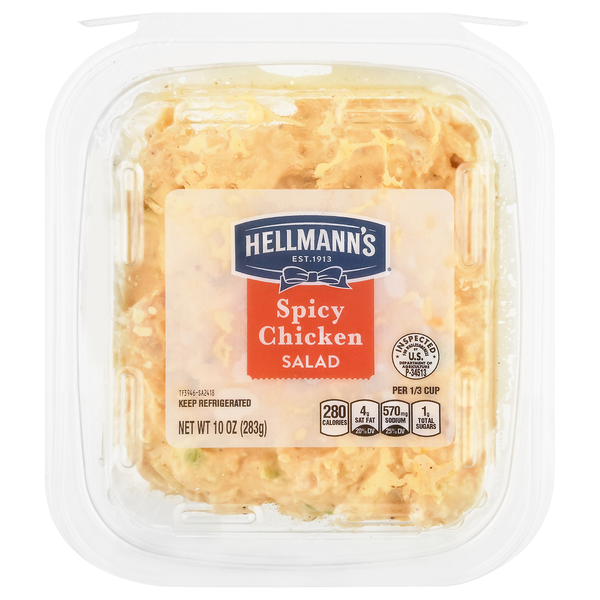Save on Hellmann's Deli Spicy Chicken Salad Order Online Delivery | GIANT