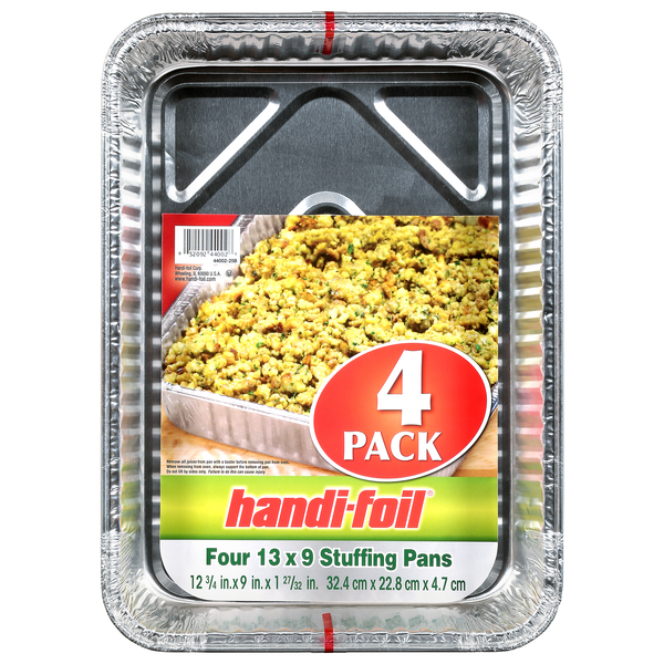 Handi-Foil ECO-Foil Stuffing Pans 13 x 9 Inch
