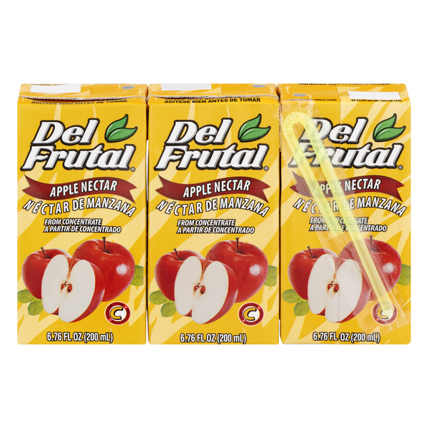 Save on Del Frutal Apple Nectar 3 pk Order Online Delivery GIANT