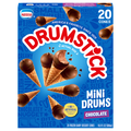 Nestle Drumstick Mini Drums Chocolate Dessert Cones - 20 ct