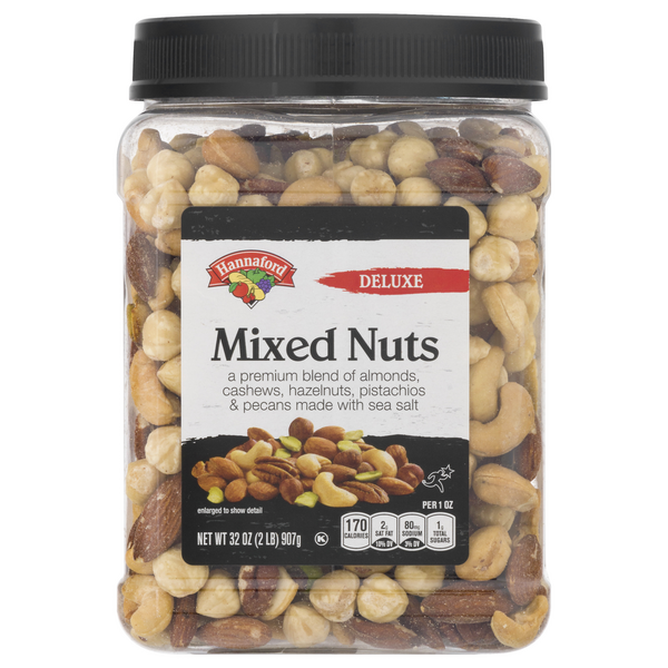 Hannaford Deluxe Mixed Nuts