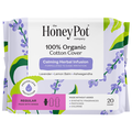 The Honey Pot Company Calming Herbal Infusion Regular Pads with Wings