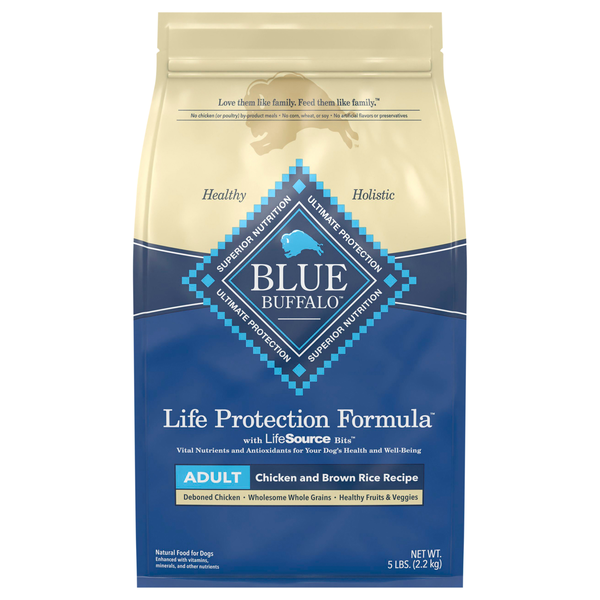 BLUE Natural Life Protection Chicken/Brown Rice Recipe Adult Dry Dog Food