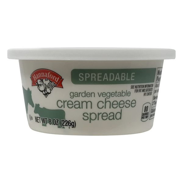 Hannaford Garden Vegetable Cream Cheese Spread